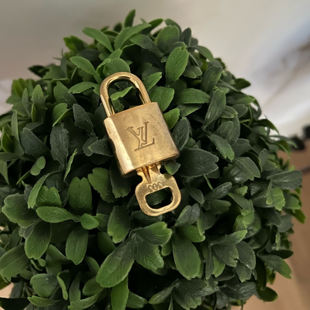 Authentic LV Gold Padlock